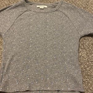 Grey American Eagle Womens Small Shirt